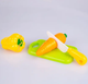 Корзина покупочная овощи фрукты на липучке магазин 15 элементов Kinderplay KP6853 - изображение 9