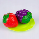 Корзина покупочная овощи фрукты на липучке магазин 15 элементов Kinderplay KP6853 - изображение 10