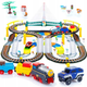 Електрична залізниця з гоночною трасою 2в1 Kinderplay KP0635 - зображення 2