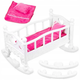 Кукольная кроватка колыбель Kinderplay 2в1 KP6688 - изображение 1