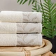 Полотенце махровое Home Line для ванны 70х140 Флора Кремовое 177669 - изображение 2