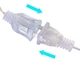 Гирлянда "Лента огней" синяя, на 100 диодов, длина 10м, с возможностью удлинения, питание 220В - изображение 3