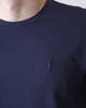 Футболка Лонгслів чоловіча TRUSSARDI JEANS (52T00653-1T003614-U281/22-23) Синій XXL - изображение 3