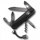 Складной швейцарский нож Victorinox Spartan Onyx Black, 12 функций, черный дизайн (Vx13603.31P) - изображение 1
