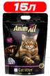 Наполнитель для котов cиликагелевый AnimAll Deluxe 15 Л - изображение 1