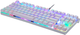 Klawiatura przewodowa Motospeed CK101 RGB Biała (6953460597358) - obraz 2