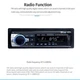 Чорна автомагнітола Podofo JSD 520 з Bluetooth AUX потужність 4х60W - зображення 3