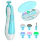 Акумуляторна дитяча пилка тример для нігтів і 6 насадок NAIL TRIMMER XL-667 - зображення 2