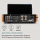 Усилитель ламповый Amp VT HiFi усилитель 2x35W RMS BT опт./коакс./AUX-In - изображение 4
