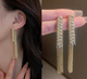 Жіночі висячі сережки Колосок Пшениці золото Fashion Jewelry (AN)25728 - зображення 3