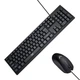 Клавіатура та миша Zerodate LD801 Black - зображення 1