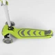Детский самокат Best Scooter BS-46987 Салатовый со складной конструкцией и подсветкой колес - изображение 3