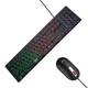 Клавиатура и мышь Zerodate K13 Black - изображение 1