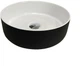 Тумба подвесная ADAMANT Astra W 70 с умывальником Arena Black Matte/White Glossy - изображение 10