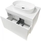 Тумба подвесная ADAMANT Astra W 70 с умывальником Beste New White - изображение 2