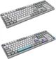 Ігрова бездротова клавіатура Akko 3108V2 Red Switch Сіра - зображення 6