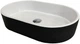 Тумба подвесная ADAMANT Astra W 70 с умывальником Beste New Black Matte/White Glossy - изображение 10