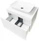 Тумба подвесная ADAMANT Astra W 70 с умывальником Lower New White - изображение 2