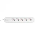 Сетевой удлинитель VIDEX ONCORD с/с 5п 3м (3x1.5мм) с кнопкой White - изображение 4