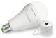 Светодиодная лампа с аккумулятором EUROLAMP A70 12W 4500K 220V E27 с держателем 2 шт (LED-A70-12274(EM)(2)) - изображение 5