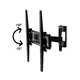 Кріплення для телевізора SECTOR FP04T-R3 Black похилий 32"-55" (max VESA – 400х400) - зображення 2