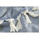 Покривало Barine - Stream Throw Denim 135*180 синій - зображення 2