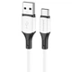 Дата кабель Borofone BX79 Silicone USB to Type-C 30W (1m) Білий - зображення 1