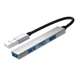 USB-хаб ESSAGER Fengyang 4 in 1 Splitter USB-A port (EHBA04-FY10-P) - изображение 1