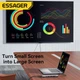 USB-хаб Essager 8 in 1 USB C HUB with 10Gbps External Hard Drive Function NVMЕ/SATA SSD Grey (EHB08-QK0G-Z) - зображення 8