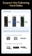 USB-хаб Essager 8 in 1 USB C HUB with 10Gbps External Hard Drive Function NVMЕ/SATA SSD Grey (EHB08-QK0G-Z) - зображення 11