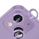 Защитное стекло Epik Metal Classic на камеру (в упак.) для Apple iPhone 14 (6.1") / 14 Plus (6.7") Фиолетовый / Purple - изображение 2