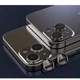 Защитное стекло Epik Metal Classic на камеру (в упак.) для Apple iPhone 13 mini / 13 Черный / Black - изображение 3