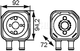 Радіатор оливи A4/A6/Golf/Passat/T5 2.4-3.2/1.9D 95-06, MAHLE/KNECHT (CLC164000S) - зображення 3