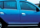 Молдинги окон для Renault Sandero 2007-2013, 4 шт, нержавеющая сталь V2 - изображение 3