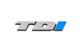 Задняя надпись Tdi OEM, І - синяя для Volkswagen T4 Caravelle/Multivan - изображение 3
