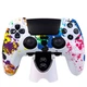 Силиконовый чехол для геймпада PS5 Dualsense Edge граффити разноцветный - изображение 2