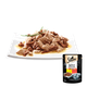 Упаковка влажного корма для кошек Sheba Select Slices с говядиной и курицей для кошек кусочки в соусе 24 шт. * 85 г - изображение 3