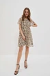 Жіноча сукня MOODO 4028 XXL (44) бежева - зображення 3