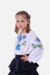 Вышиванка для девочки с длинным рукавом 146 цвет белый No Brand ЦБ-00245238 - изображение 4