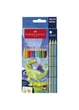 Набір олівців 10 кол. FABER CASTELL Grip акварельні + 3 металік (201545) - зображення 1