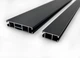 Карниз Quadrum Top line заглушка 310 см двойной Черный матовый (кронштейн 18 см) порошковое покрытие - изображение 5