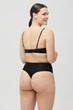 Моделирующие трусики стринг Ysabel Mora 5(XL) Чёрный (Negro) (80815) - изображение 4