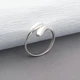 Серебряное кольцо Капельки 18,5 р - изображение 3