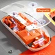 Игровая мышь M133 беспроводная с аккумулятором прозрачная - изображение 3