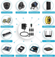 Универсальный адаптер питания ALSISK 8 в 1 12V 1A для LED, аквариумов, видеонаблюдения и др. - изображение 3