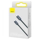 Кабель Baseus Crystal Shine Series Fast Charging Data Cable Type-C to Type-C 100W 20V 5A 1.2м (CAJY000601) Black - изображение 11