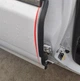 Торцевой молдинг с уплотняющей резинкой на двери металлизированный черный (ТЮН091) - изображение 4