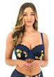 Бюстгальтер Fantasie Lucia 101501NAY full cup з бічною підтримкою і мереживом 75K Navy (193773105093 ) - зображення 1