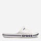 Чоловічі шльопанці для пляжу Crocs Bayaband 205392-126 39-40 (M7/W9) 25 см Білий/Сірий (191448189287) - зображення 1