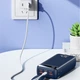 Павербанк Remax Bole Series RPP-522 / 30000мАч / до 22,5 Вт / USB-C+USB-A+microUSB / PD+QC / с фонариком / Темно-синий - изображение 4